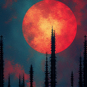 Blood Stained Moon