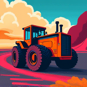 Oceano de Pixels Bulldozer