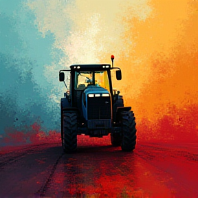 Tall Jan Arve's Tractor Trouble