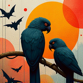 The parrots and the bats