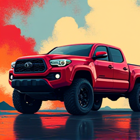 Red Tacoma Pro