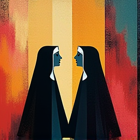 las dos monjas