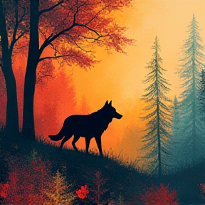 theme to the wolf garden