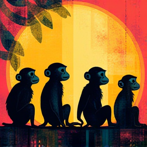 Five little monkeys