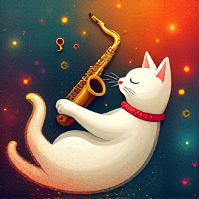 Tempting Feline Serenade