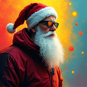 Alexander the cool Santa