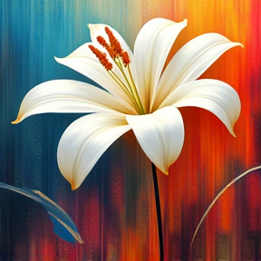 white lily