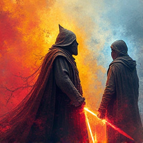 Epic Battle of the Wizards and the Jedi