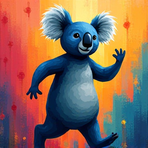 Tanzender Koala