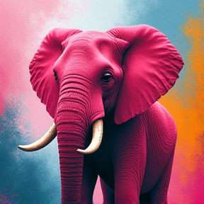 Pink elephants