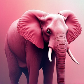 Pink elephants