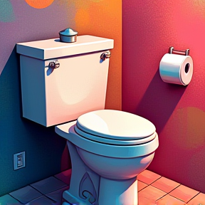 kawaii toilet