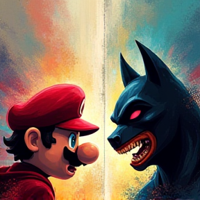 Epic Rap Battles of History: Mario vs Garfield vs Batman vs The Berenstain Bears vs the Devil 