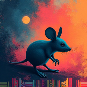 The mouse on a space trip