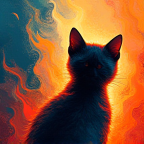 Kitten of Flames