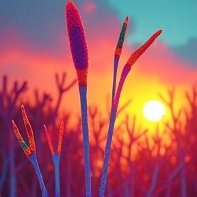 Lollipops at Sunset