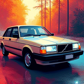 1986 Volvo 740 GLE