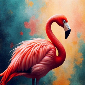 Jeordie Kruse der Flamingo