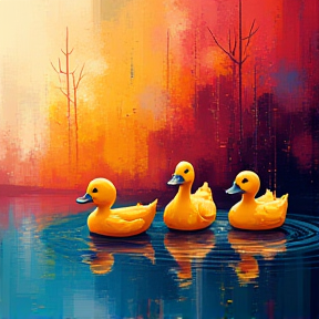 5 ducks