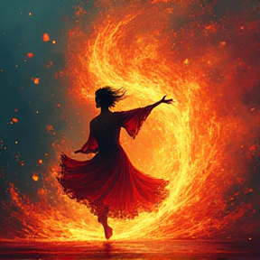 Fire dance