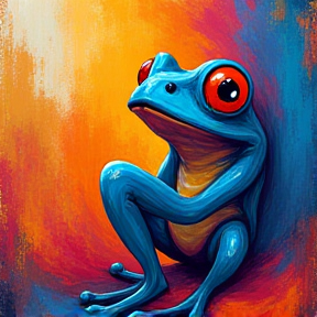 Kleiner Frosch