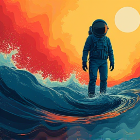 Astronaut in the Ocean