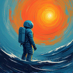 Astronaut in the Ocean