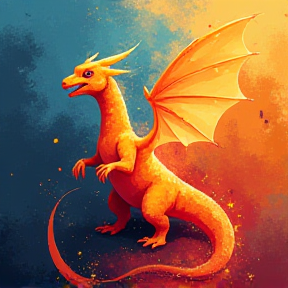 Glänsande Charizard