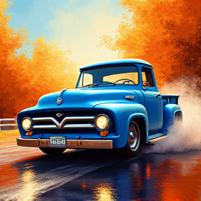 Old Blue F100