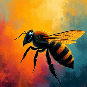 The Bee's Jazzy Flight