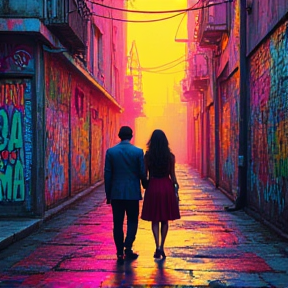 Neon Alley Love