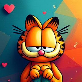 We Love You Garfield