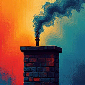 Рома Cleans the Chimney