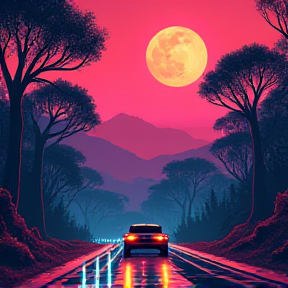 Moonlit Drive