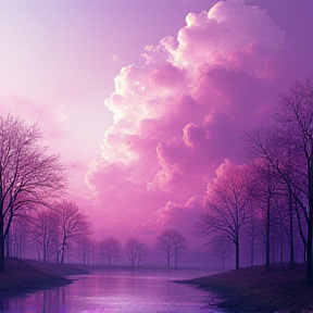 Lilac skies 