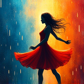 Dancing in the rain