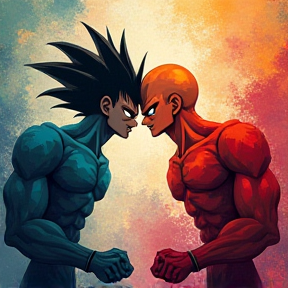 Goku vs Saitama la batalla final 