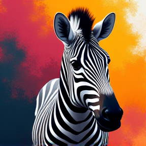 Zebra nera