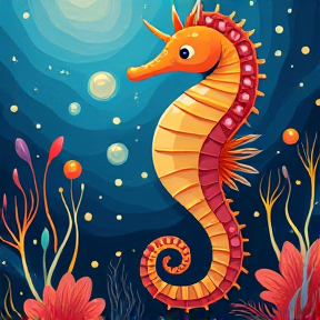 Abrahon the Seahorse