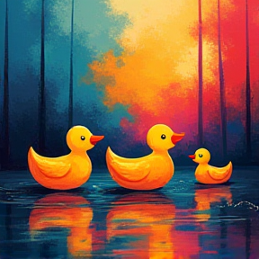 five little duck