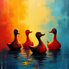 five little duck