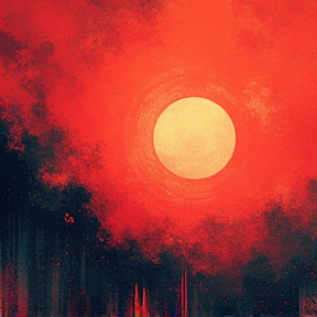 Red Sun in the Sky