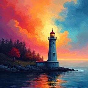 The lighthouse