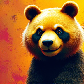 Goldie Panda The Mighty Cheese Warrior