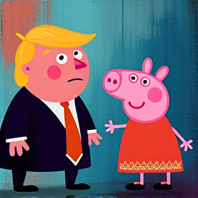 Peppa and the Donald