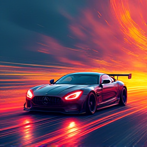 Race Through the Neon