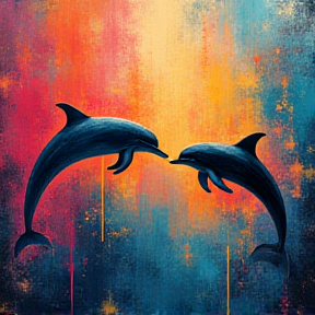 Daddy made me love the dolphins