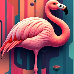 Dancing Flamingo