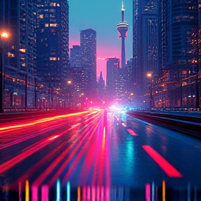 Neon Nights in Toronto