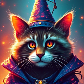 Cat Wizard Named Stan